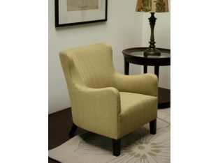 Meadow Green Herringbone Chair