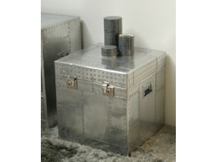 Whitman All-Metal Trunk End Table