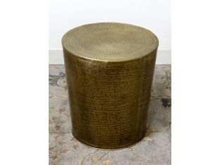 Antique Brass Iron Side Table