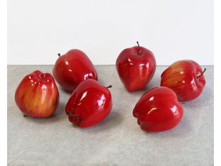 Set Of Faux Apples