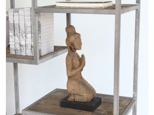 Wood Thai Lady Figurine