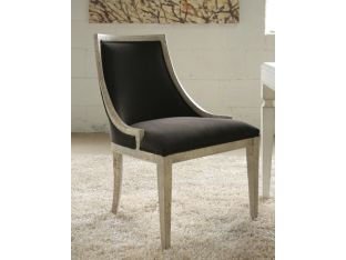 Spatula Beige Lounge Chair with Smoke Gray Upholstery