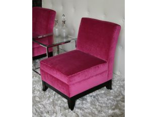 Petite Orchid Slipper Chair