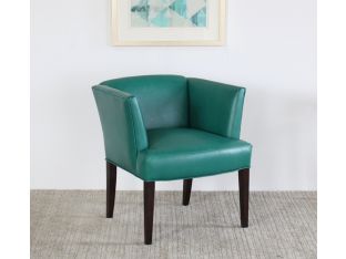 Emerald Leather Lounge Chair
