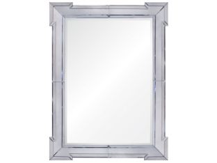 Antiqued Mirror-Framed Mirror