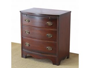 Three Drawer Bachelor Chest or Nighstand circa 1940