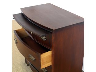 Three Drawer Bachelor Chest or Nighstand circa 1940