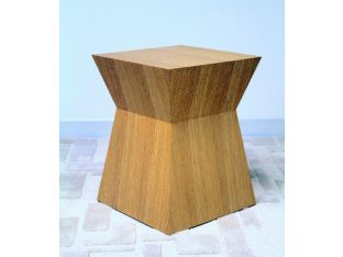 Pawn Stool in Natural Oak