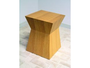 Pawn Stool in Natural Oak