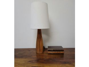Mid-Century Style Wood Lamp