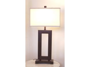 Metal Cut Out Table Lamp