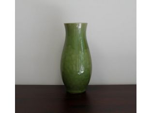 Olive Green Wide Mouth Vase
